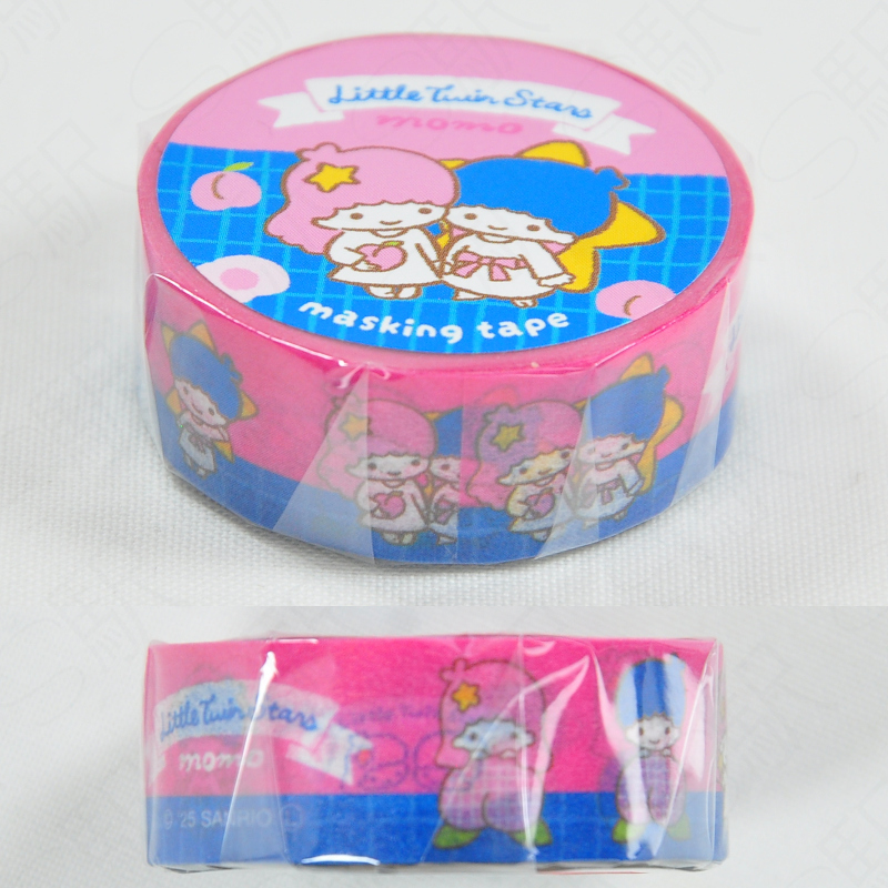 Furukawashiko Masking Tape Sanrio [Fruit Market] - Little Twin Stars